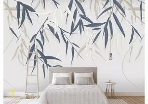 Bedroom Wall Mural Designs 3d Wall Murals Wallpaper Custom Picture Mural Wall Paper Minimalistic Hand Drawn Vintage Leaf Plant Flower Tv Background Wall Home Decor Wallpaper Hd