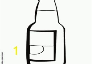 Beer Bottle Coloring Page Mexican Food Coloring Pages Printable Games