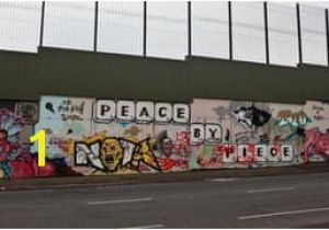 Belfast Peace Wall Murals Belfast Divided In the Name Of Peace Uk News