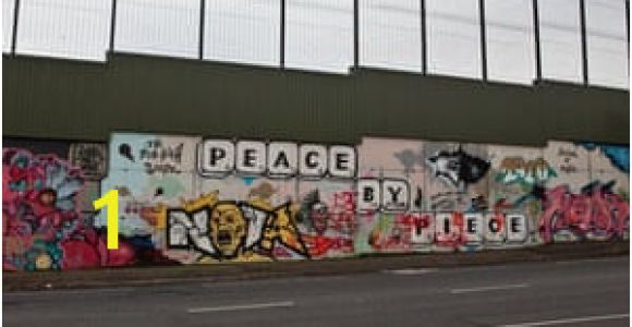 Belfast Peace Wall Murals Belfast Divided In the Name Of Peace Uk News