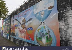 Belfast Peace Wall Murals Belfast Peace Wall Graffiti Stock S & Belfast Peace Wall