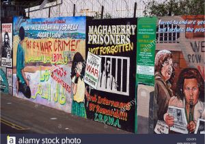 Belfast Peace Wall Murals Belfast Peace Wall Graffiti Stock S & Belfast Peace Wall