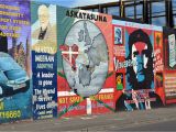 Belfast Peace Wall Murals Best Black Taxi tour In Belfast Troubles Murals On Falls and