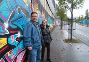 Belfast Wall Murals Peace Wall Picture Of Paddy Campbell S Belfast Famous Black Cab