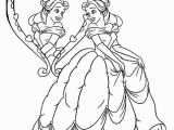 Belle Beauty and the Beast Coloring Pages Belle Belle Look In the Mirror Coloring Pages