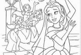 Belle Beauty and the Beast Coloring Pages Wedding Wishes 14 by Disney Ual Via Flickr Belle Beauty