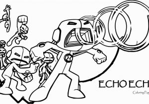 Ben 10 Ultimate Echo Echo Coloring Pages Nice Echo Echo Ben 10 Alien force Coloring Page