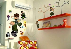 Ben 10 Wall Mural Wall Decor Ben 10 Kids Wall Sticker for Kids Room & Nursery