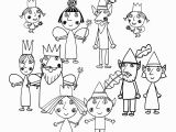 Ben and Holly S Little Kingdom Coloring Pages Ben and Hollys Little Kingdom Coloring Pages to Print