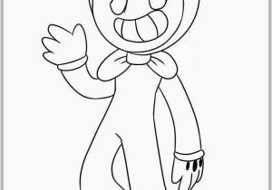 Bendy and Ink Machine Coloring Pages Bendy and the Ink Machine Coloring Pages Activity