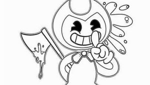 Bendy and Ink Machine Coloring Pages Free Printable Bendy and the Ink Machine Coloring Pages