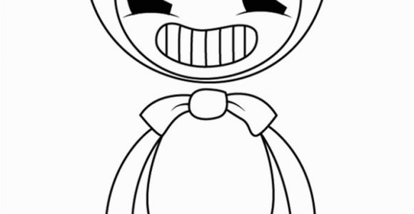 Bendy the Ink Machine Coloring Pages Bendy and the Ink Machine Coloring for Kids