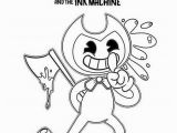 Bendy the Ink Machine Coloring Pages Free Printable Bendy and the Ink Machine Coloring Pages