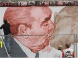 Berlin Wall Mural Kiss Dmitry Vrubel S Mural Of Ussr President Leonid Brezhnev Kissing East