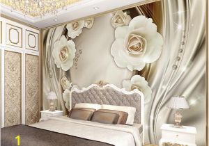 Best 3d Wall Murals 3d Rose Flower Gold Mural Wallpaper Murals Wall Paper for Living Room Home Wall Decor European Floral Wall Papers Best Hq Wallpapers Best