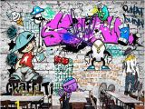 Best 3d Wall Murals Afashiony Custom 3d Wall Mural Wallpaper Fashion Street Art