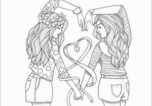 Best Friend Coloring Pages for Teenage Girls the Best Best Friend Coloring Pages for Girls In 2020