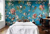 Best Paint for Wall Mural Indoor Wall Mural Wallpaper Plum Blossom Peach Apple Blossom Tree