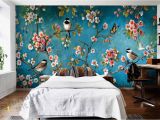 Best Paint for Wall Mural Indoor Wall Mural Wallpaper Plum Blossom Peach Apple Blossom Tree