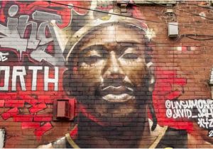 Best Paint for Wall Murals Epic King the north Mural Pops Up In Regent Park to