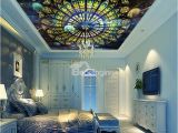 Best Type Of Paint for Wall Murals 3d Strasbourg Cathedral Ceiling Printed Waterproof Durable