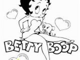 Betty Boop Valentine Coloring Pages Betty Boop Google Search Betty Boop Pinterest