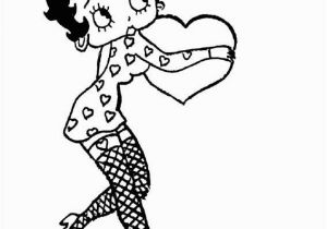 Betty Boop Valentine Coloring Pages Catwoman Coloring Pages Betty Boop Coloring Pages Awesome Coloring