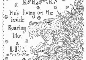 Bible Coloring Pages On Faith My God is Not Dead Roaring Like A Lion Coloring Page