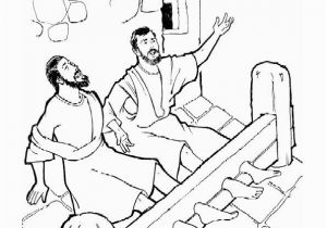 Bible Coloring Pages Paul and Silas Paul and Silas Coloring Page Audio Bible Story and