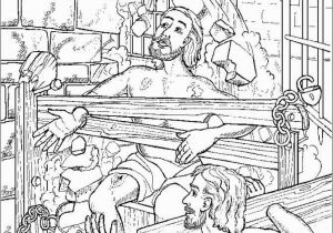 Bible Coloring Pages Paul and Silas Paul and Silas In Jail Free Coloring Page Coloring Home