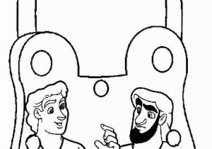 Bible Coloring Pages Paul and Silas Paul and Silas In the Prison