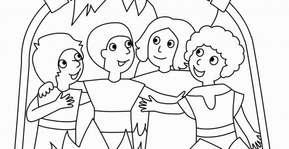 Bible Coloring Pages Shadrach Meshach Abednego Amazing Fiery Furnace Coloring Page Shadrach Meshach and