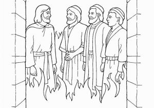 Bible Coloring Pages Shadrach Meshach Abednego Bible Shadrach Meshach and Abednego Coloring Pages