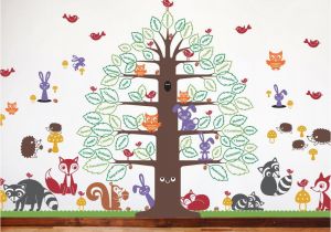 Bible Story Wall Murals Books Of the Bible Wall Decal Happy Tree Animal Collection