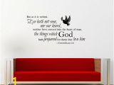 Bible Verse Wall Murals 1 Corinthians 2 9 Bible Verse Wall Decals Christian Quote Vinyl Wall Art Decor