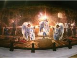 Biblical Murals the Resurrection Mural Shows Biblical Characters Celebrating