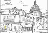 Big Ben Coloring Page London