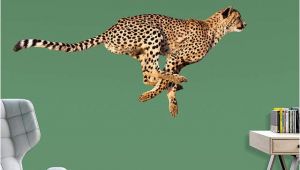 Big Cat Wall Murals Cheetah Life Size Animal Removable Wall Decal In 2019