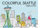 Big City Greens Coloring Pages Colorful Seattle Explore & Color Laura Lahm Steph Calvert