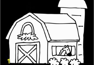 Big Red Barn Coloring Pages 2539 Barn Free Clipart