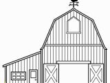 Big Red Barn Coloring Pages 2539 Barn Free Clipart