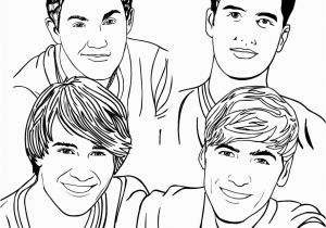 Big Time Rush Coloring Pages Printable Kolorowanki Big Time Rush