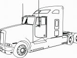 Big Truck Coloring Pages Best Coloring Truck Pages Free Long Trailer Page Perfect