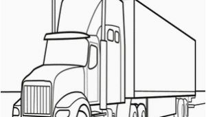 Big Truck Coloring Pages for Kids Semi Truck Coloring Page