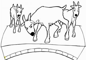 Billy Goats Gruff Coloring Page the Three Billy Goats Gruff Coloring Pages Coloring Home