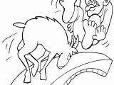 Billy Goats Gruff Coloring Page the Three Billy Goats Gruff Coloring Pages Coloring Home