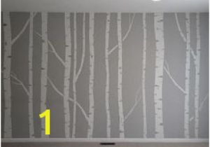 Birch Tree Wall Mural Diy 12 Best Birch Tree Mural Images