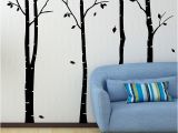 Birch Tree Wall Mural Diy Birch Tree Wall Sticker Family Tree Wall Decals Diy Birch Tree