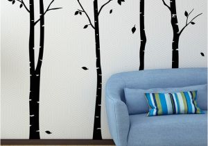 Birch Tree Wall Mural Diy Birch Tree Wall Sticker Family Tree Wall Decals Diy Birch Tree