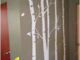 Birch Tree Wall Mural Target 116 Best Tapet Images